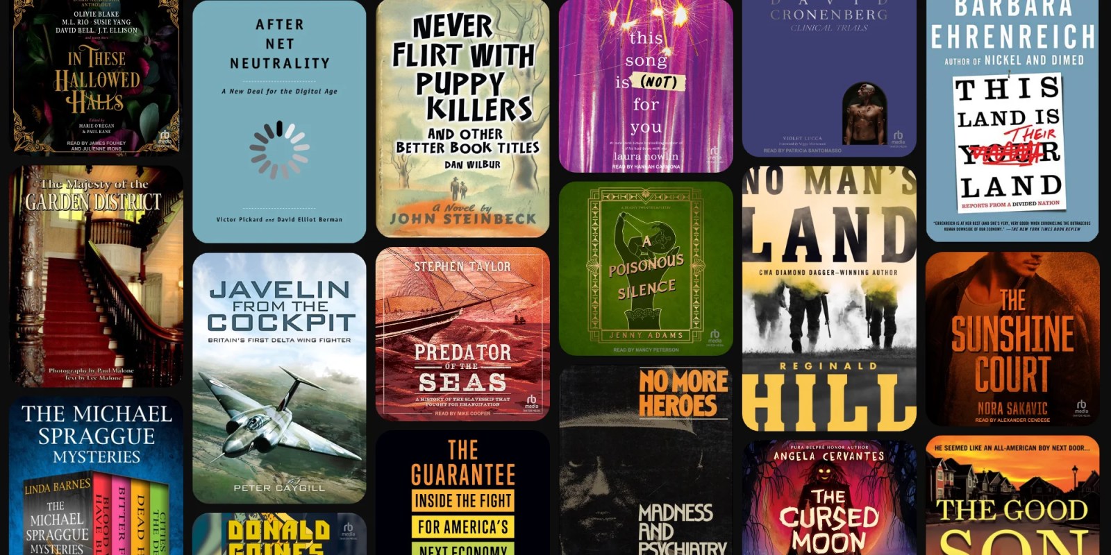 A collage of books