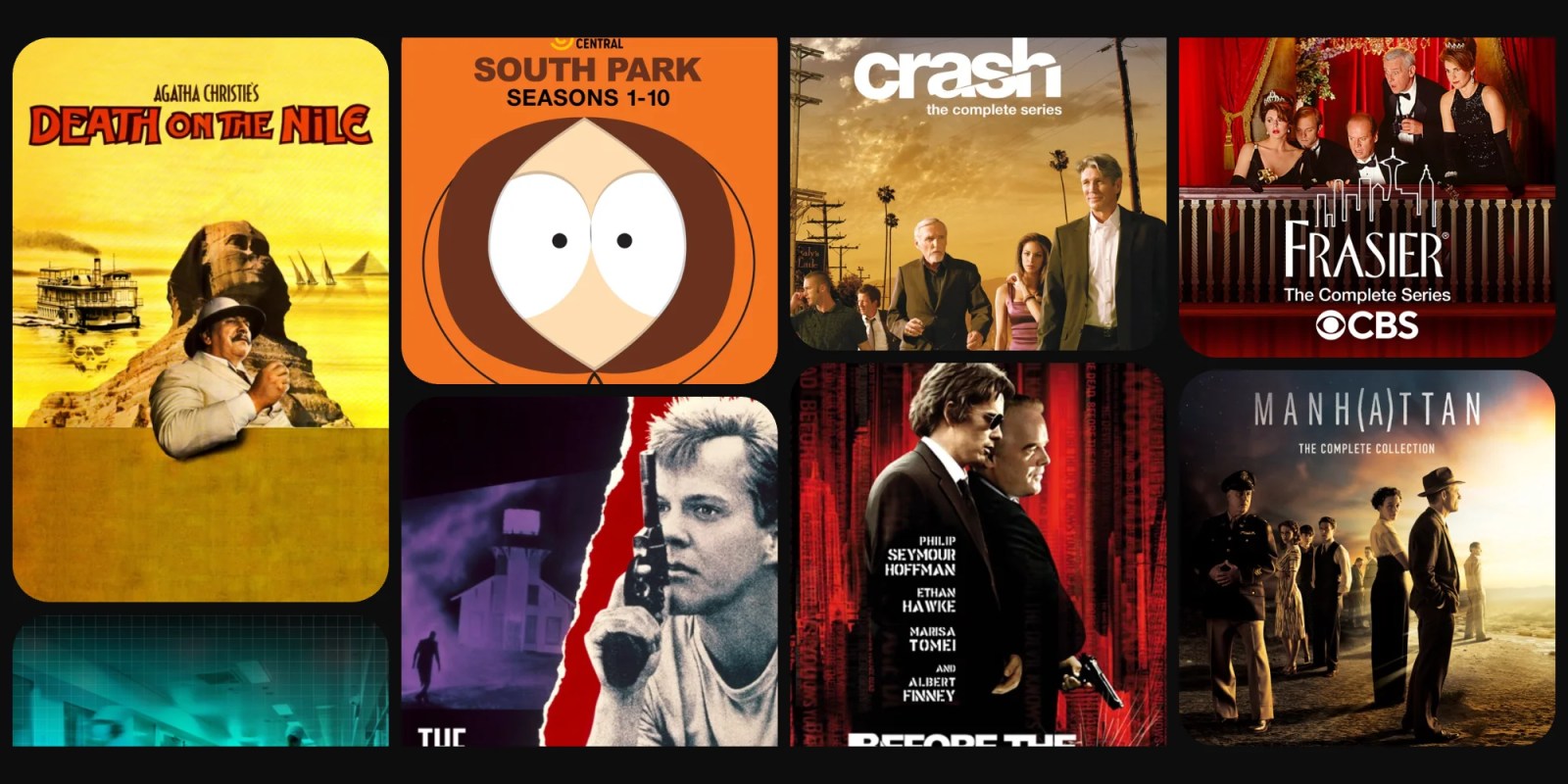 A collage of movies