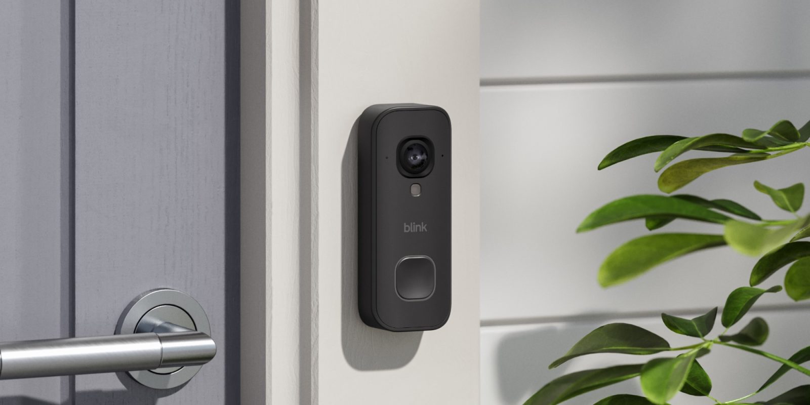 A camera on a wall