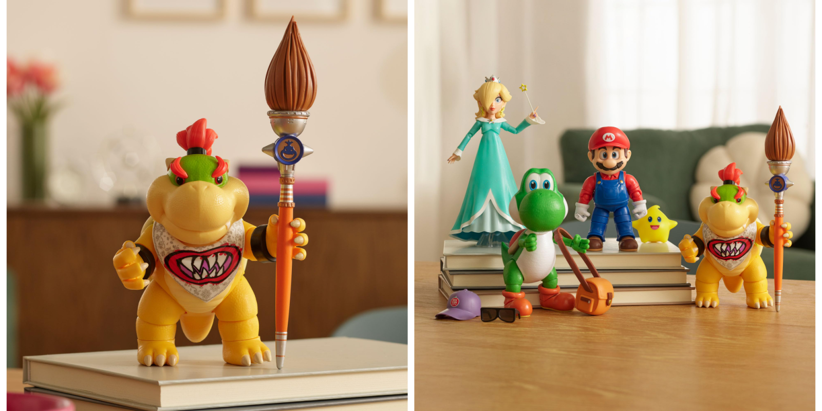 A group of toys on a table
