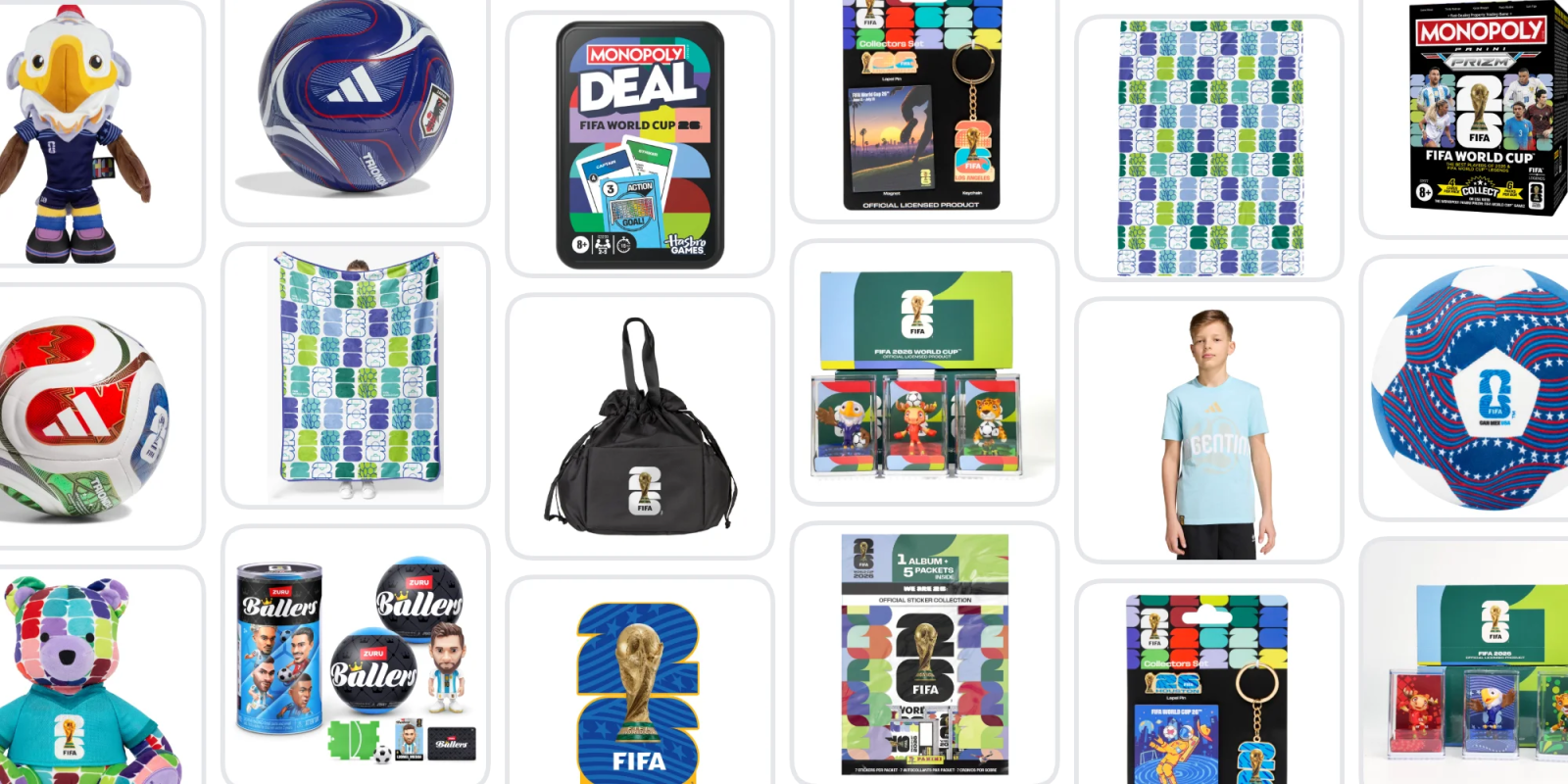 A collage of different items