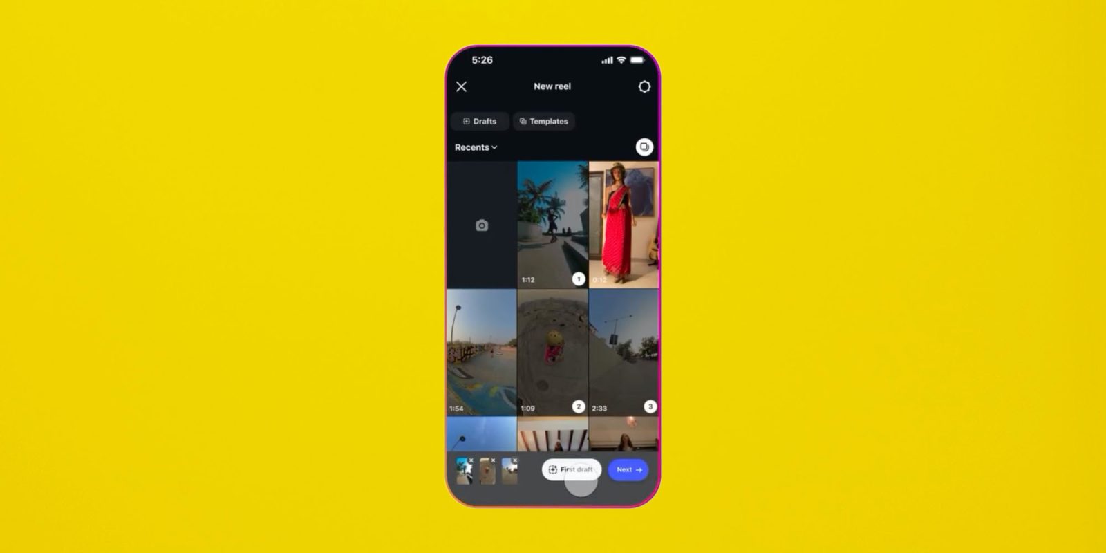 Instagram can now create Reels automatically – but Meta doesn't want to upset creators | Screengrab shown