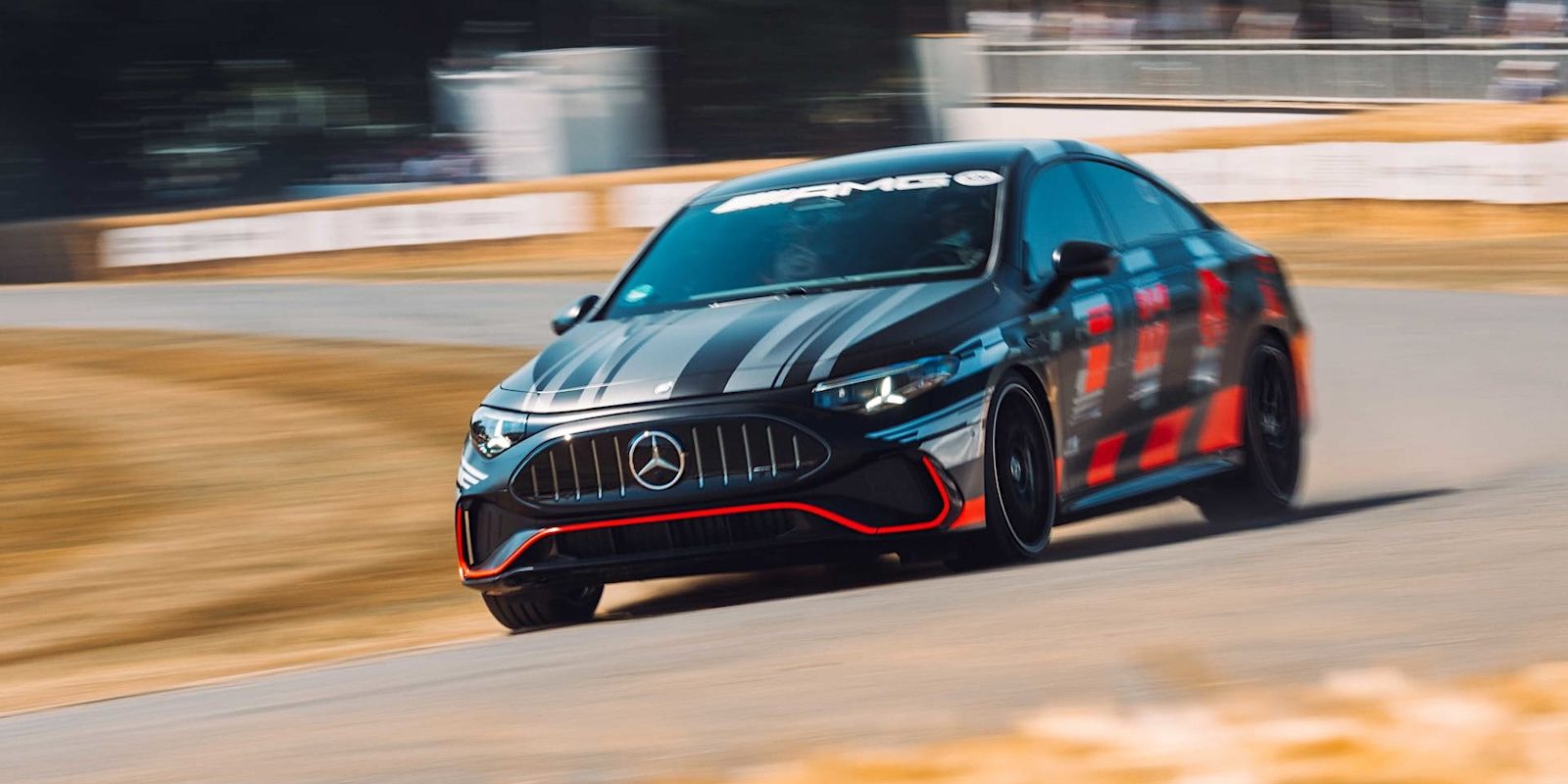 Kimi Antonelli unveils all-electric Mercedes-AMG CLA 45