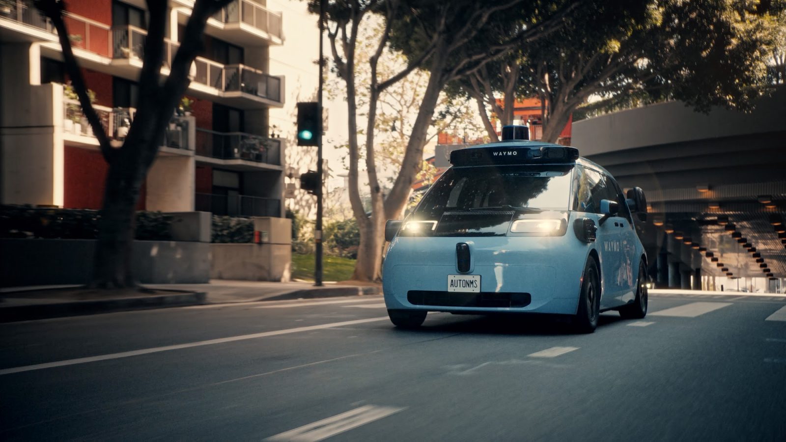 Waymo Ojai robotaxi exterior, built by Zeekr