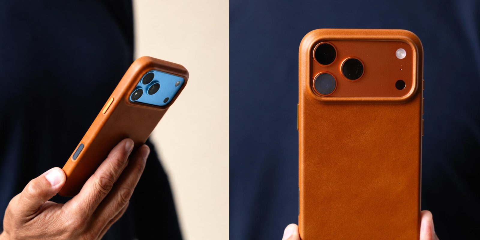 A person holding a cell phone