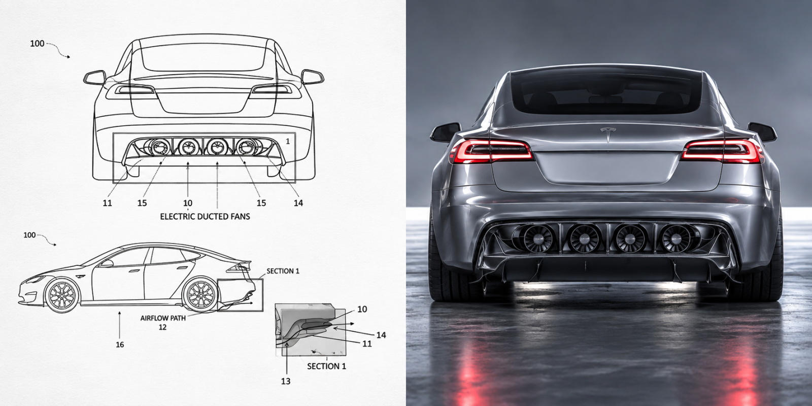 Tesla fan car patent