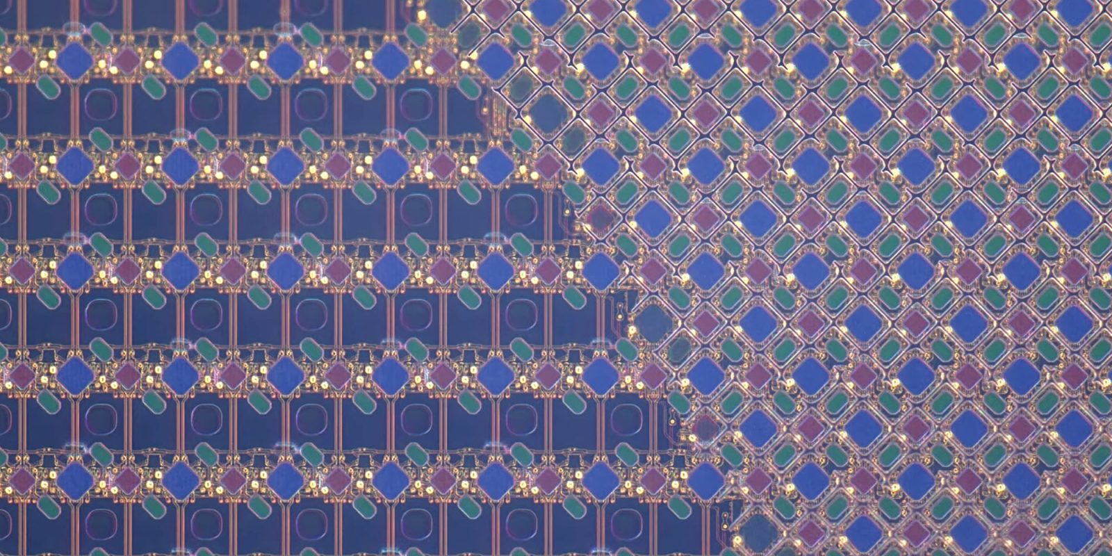 The clever way Apple embedded Face ID beneath the iPhone 18 Pro screen | Ultra-high microscope magnification of the pixel pattern