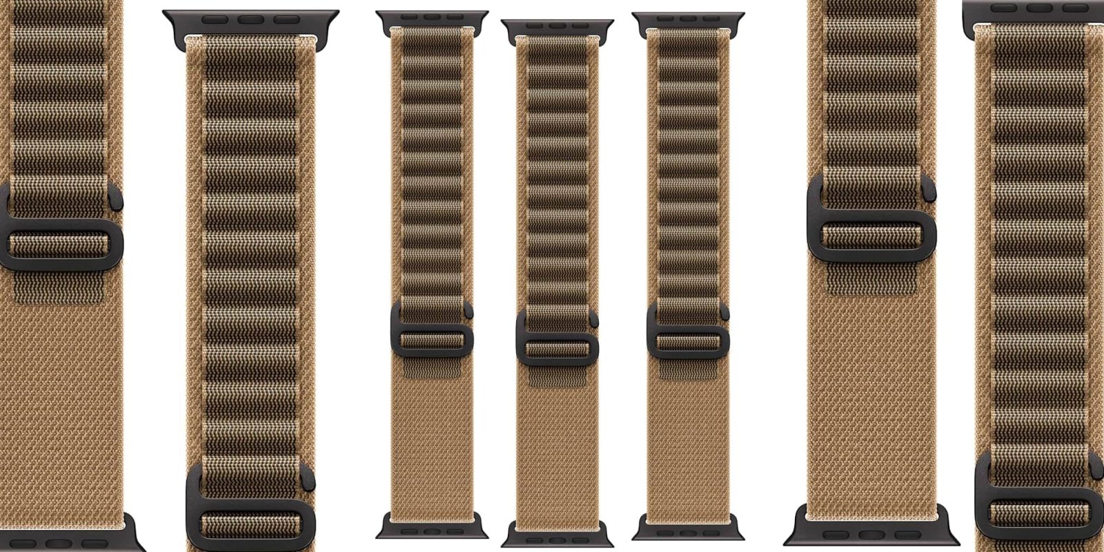 A close up of a watch strap