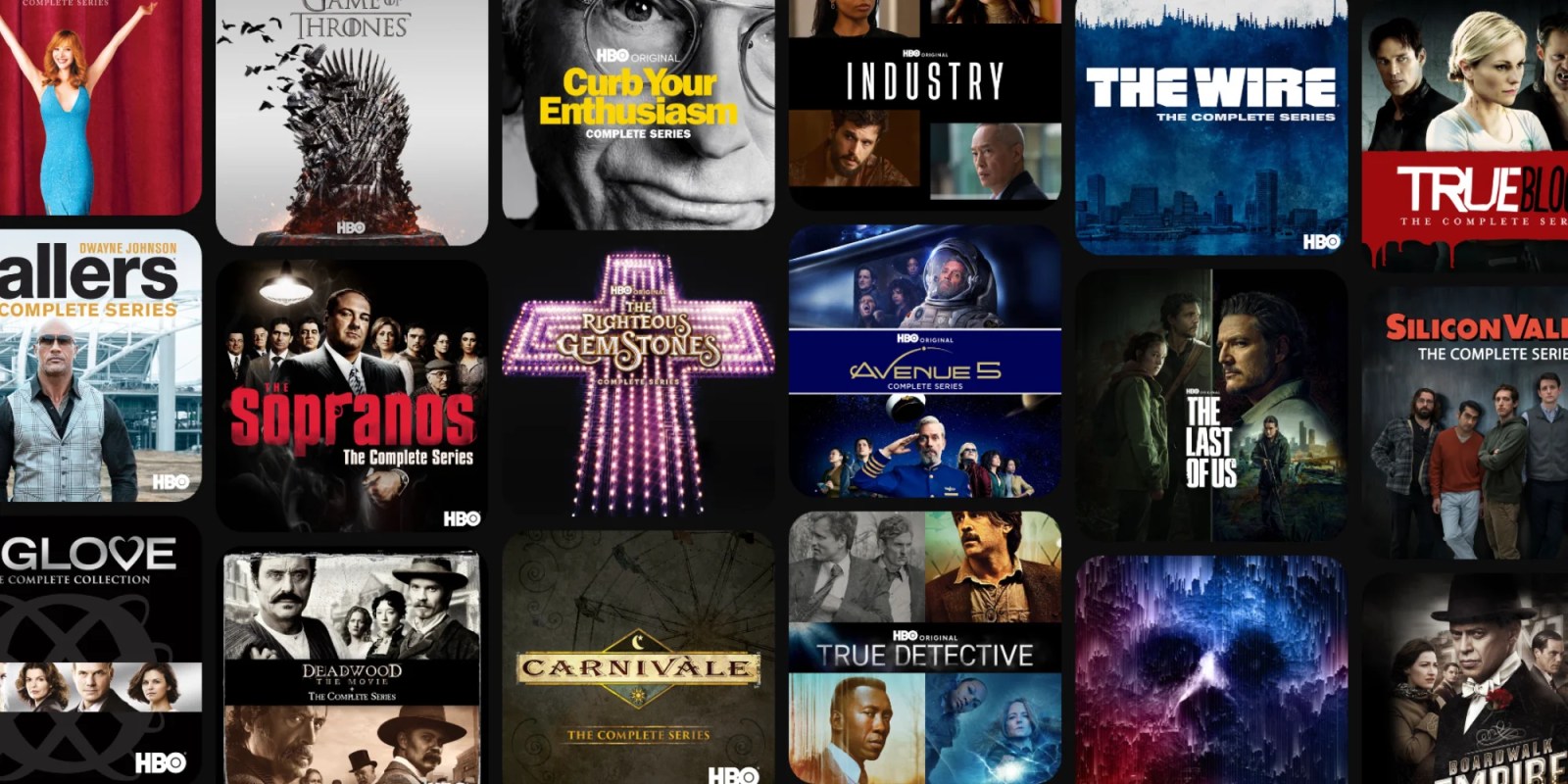 A collage of movies and tv shows