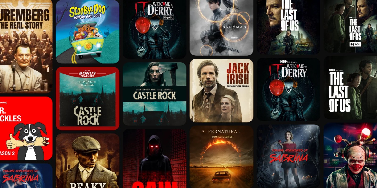 A collage of movies