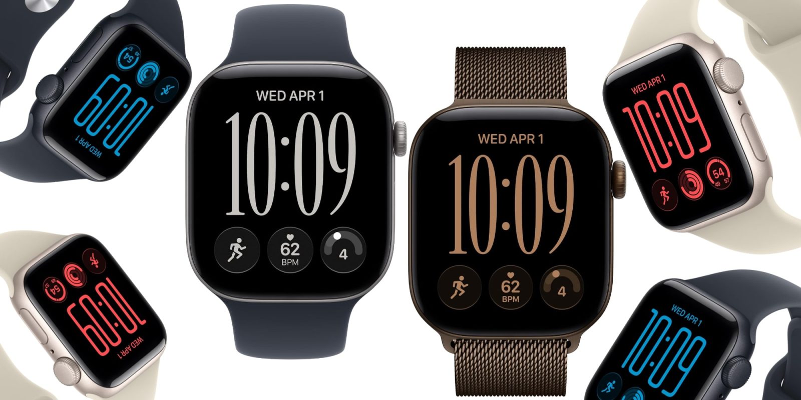 A close up of a smart watch