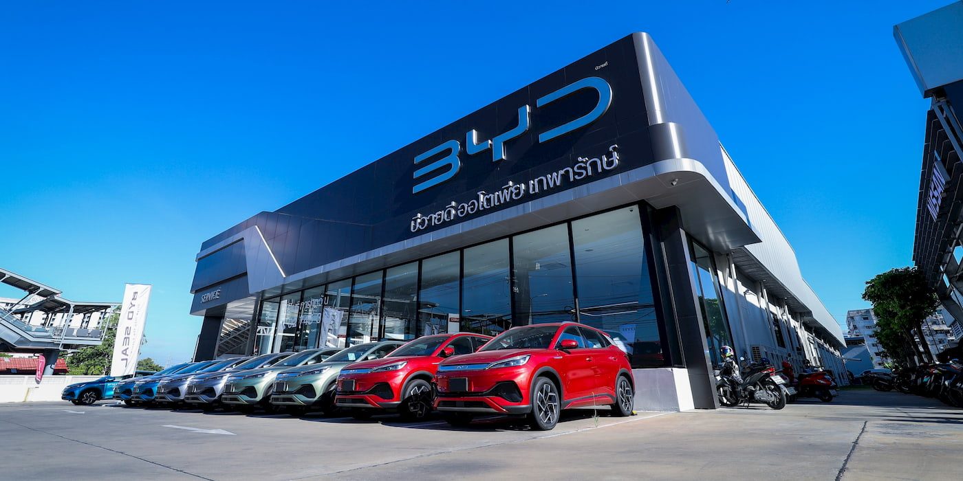 BYD China EV exports Southeast Asia