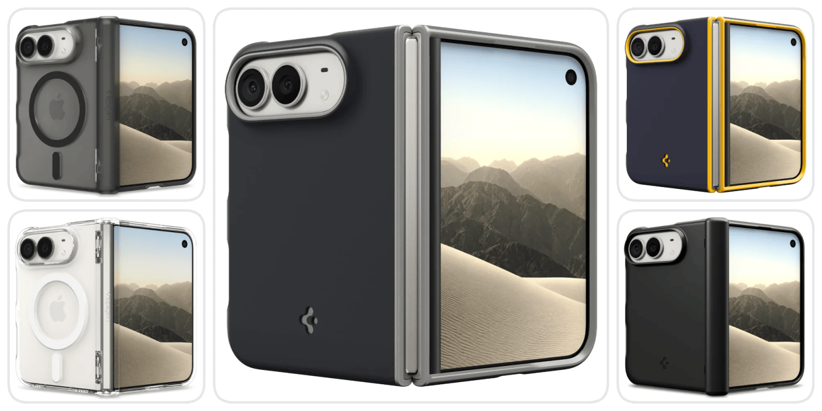 A phone with a mirror on the back